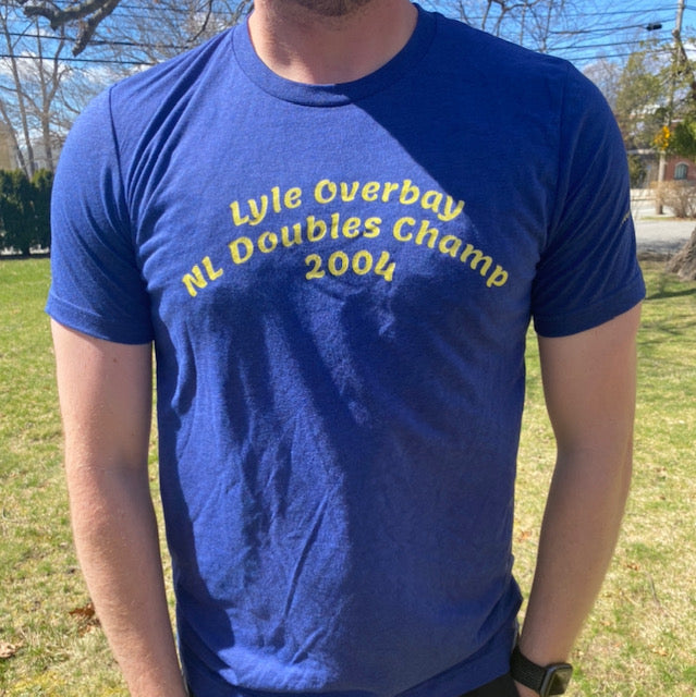 Lyle Overbay Doubles Champ Tri-Blend Shirt